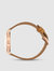 Lune - Rose Gold - Natural Leather