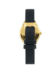 Mini Lune Watch - Gold - Navy Leather