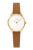 Mini Lune Watch - Gold - Saddle Leather - Saddle