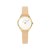 Mini Lune Watch - Gold - Sand Leather