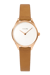Mini Lune Watch - Rose Gold - Natural Leather - Natural Leather