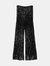 Women's Black Sequined Pants & Capri