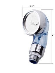 1-Spray Patterns With 1.5 Gpm 4 In. Wall Mount Handheld Shower Head in Chrome