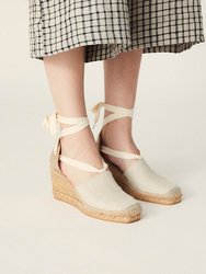 Anni Linen Sandal - Linen