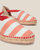 Berta Red Stripes Espadrille