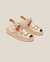 Cima Sandal - Light Gold-Ecru