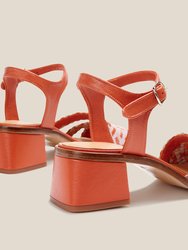 Edith Sandal - Multi Orange