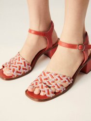 Edith Sandal - Multi Orange - Multi Orange