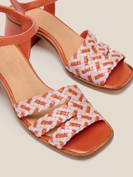 Edith Sandal - Multi Orange