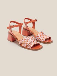 Edith Sandal - Multi Orange