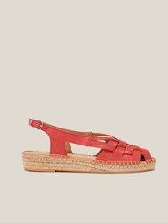 Etel Espadrille - Red - Red