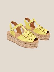 Fois Espadrille Lime Double