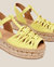 Fois Espadrille Lime Double