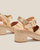 Fumarola Sandal - Light Gold