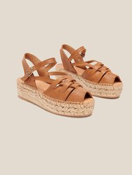 Gunta L. Brown Sandal