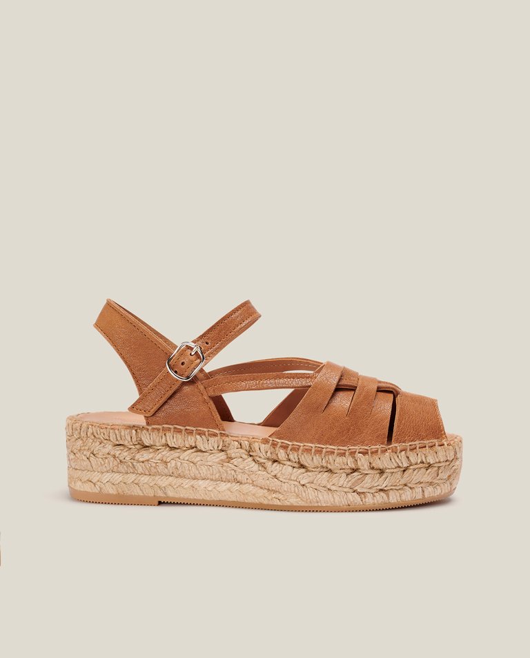 Gunta L. Brown Sandal