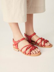 Lou Red Sandal - Red