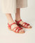Lou Red Sandal - Red