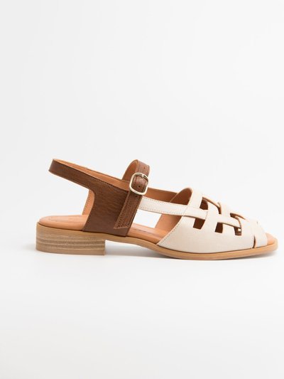 Naguisa Manto Sandal - Ecru Brown product