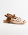 Manto Sandal - Ecru Brown