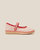 Peonia Espadrille - Mauve Red - Mauve-Red