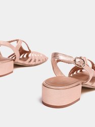 Raco Rose Metal Square Low Sandal