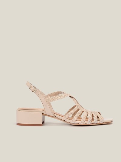 Naguisa Raco Sandal - Beige Square Low product