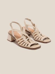 Raco Sandal - Beige Square Medium