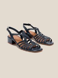 Raco Sandal - Dark Grey Square Low