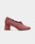 Riss Heels - Burgundy - Burgundy