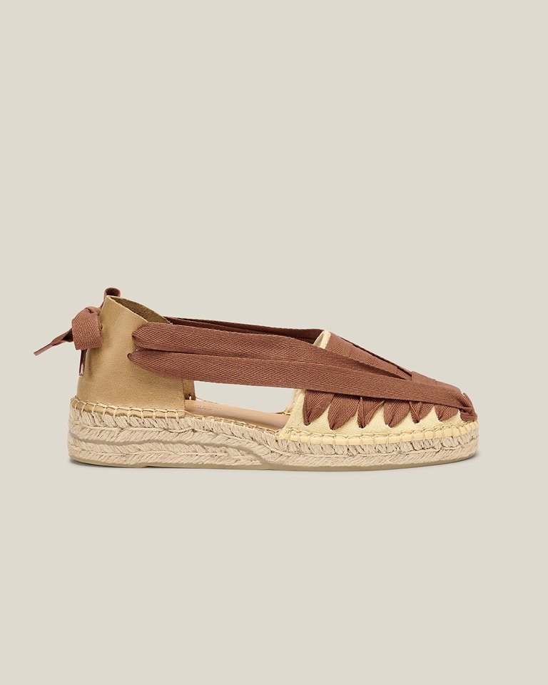 Soc Espadrille Brown - Brown