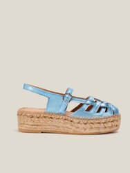 Thalis Sandal - Blue Metal - Blue