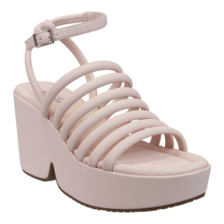 Antipode Heeled Sandals - Light Pink