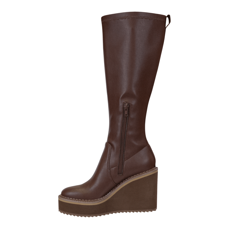 Apex Wedge Knee High Boots