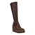 Apex Wedge Knee High Boots - Cacao