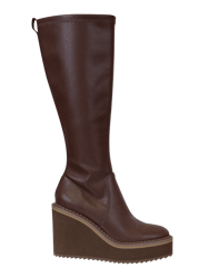 Apex Wedge Knee High Boots