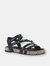 Arko Flat Sandals - Black