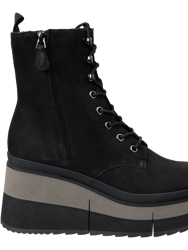 BURNOUT Platform Combat Boots