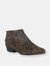 CHI Heeled Ankle Boots - Brown Sugar