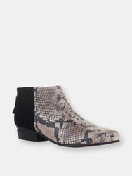 CHI Heeled Ankle Boots - Snake Print