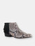 CHI Heeled Ankle Boots - Snake Print