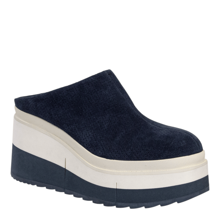 Coach Platform Clogs - Navy