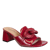 Coterie Heeled Sandals - Deep Red