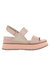 Dimension Platform Sandals In Rosette - Rosette