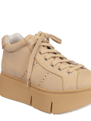 Essex Platform High Top Sneakers - Beige