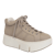 Essex Platform High Top Sneakers - Greige