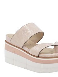 Flux Wedge Sandals - Rosette