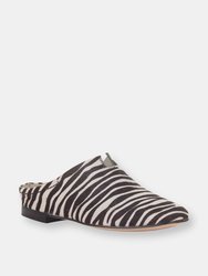 FONDO Mules - Zebra Print