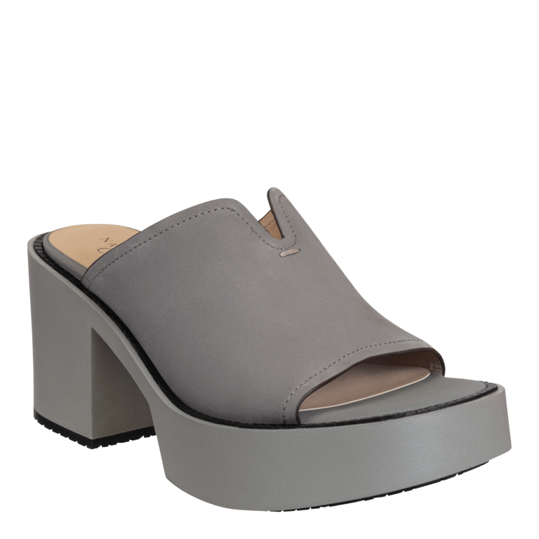 Freja Heeled Sandals - Grey