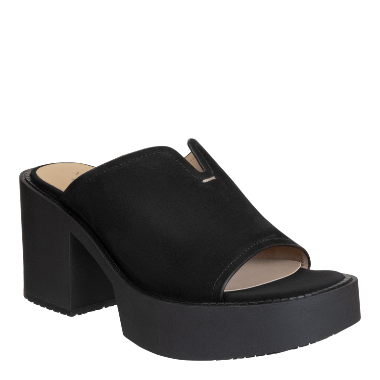 Freja Heeled Sandals - Black